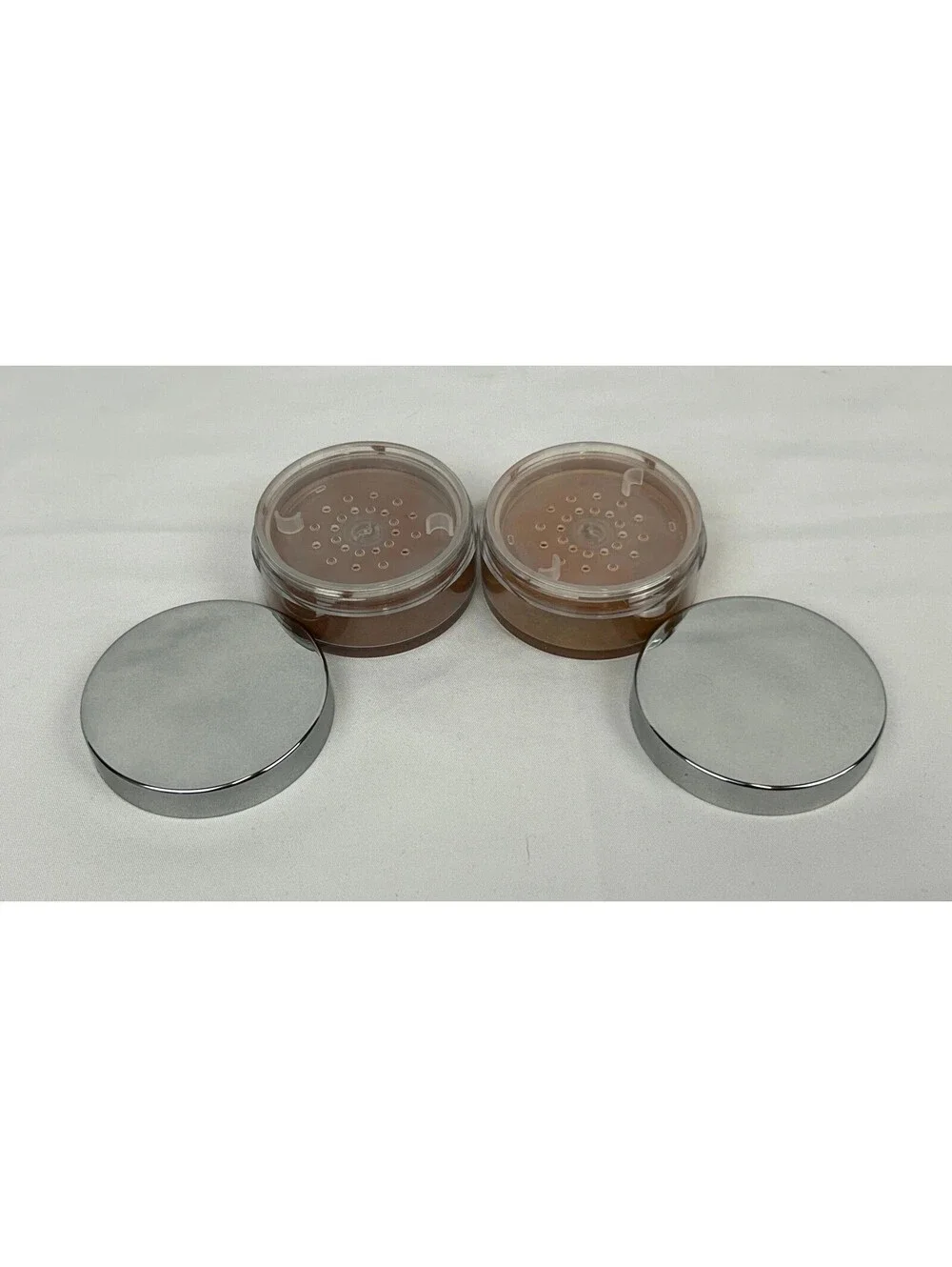 Mary Kay Mineral Powder Foundation Bronze 4 & 5 with Brush New in Box Set of 2